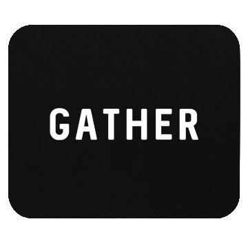 Discover Gather Positive Statement Word Of The Year Mouse Pads