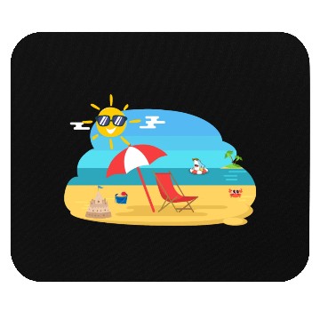 Discover "Tropical Paradise Mouse Pads