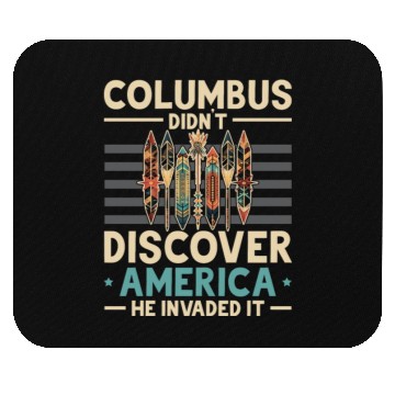 Discover Aboriginal Indians Indigenous Native American Day Mouse Pads