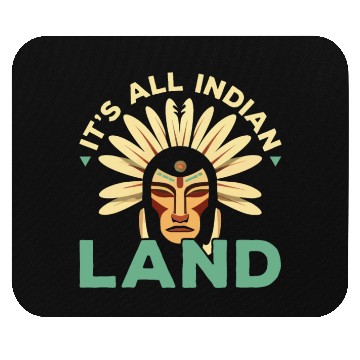 Discover Aboriginal Indians Indigenous Native American Day Mouse Pads
