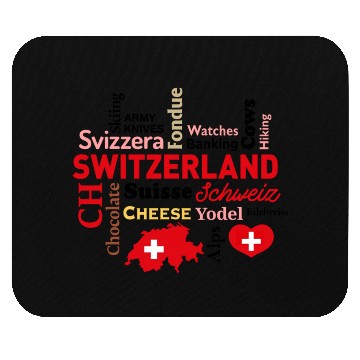 Discover Switzerland Mouse Pads