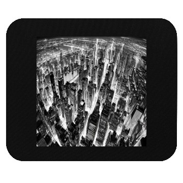 Discover Graffiti City Night Mouse Pads