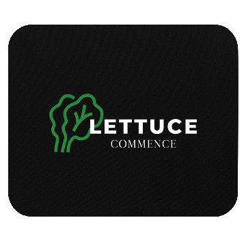 Discover Lettuce Gardening Funny Saying Quote Mouse Pads