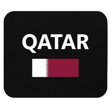Discover Qatar Flag Country Mouse Pads