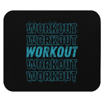 Discover Workout | Fitness | Exercise | GYM Mouse Pads