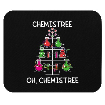 Discover Chemistree Ugly Tree Chemistry Science Pun Mouse Pads