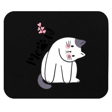 Discover Meow | Cat Lover Mouse Pads