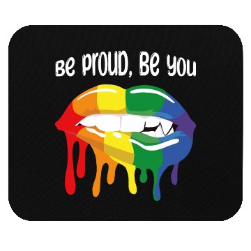 Discover Be proud be you Mouse Pads
