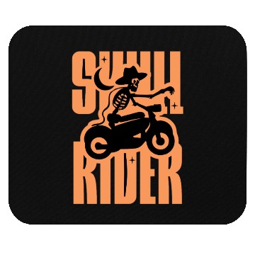 Discover Skull Rider AI Mouse Pads