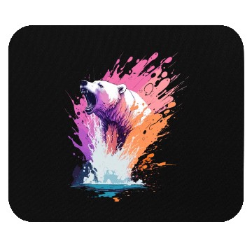 Discover Polar Bear Artic Blaze Mouse Pads