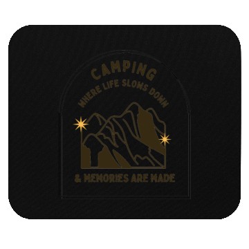 Discover Camping Mouse Pads