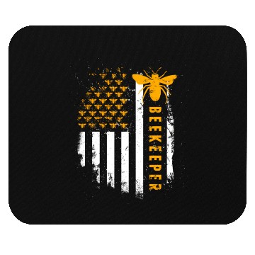 Discover Honey Bee Beekeeping Hive Beekeeper Mouse Pads