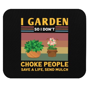 Discover Garden in bold Mouse Pads