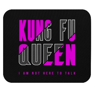Discover Kung Fu Queen Mouse Pads