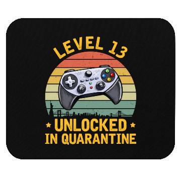 Discover Level 13 Unlocked Video Gamer 13th 2007 Mouse Pads