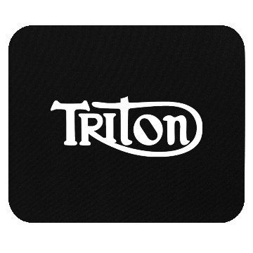 Discover Vintage British Triton Motorcycle Lover Mouse Pads