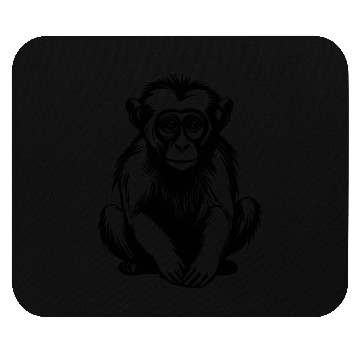 Discover Ape Face Apes Apelike Jungle Primate Mouse Pads