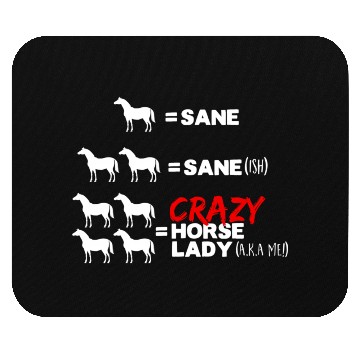 Discover Crazy Horse Lady Mouse Pads