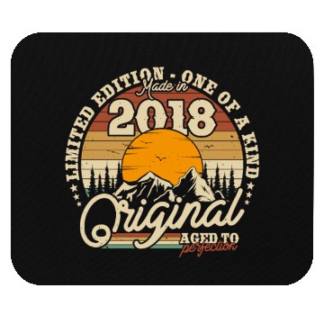 Discover Vintage 2018 Birthday Gift Mouse Pads