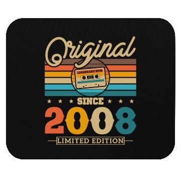Discover Vintage 2008 Birthday Gift Mouse Pads