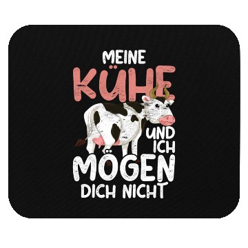 Discover My cows and I do not like you funny cow Mouse Pads