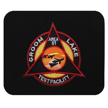 Discover Area 51 Groom Lake Testing Mouse Pads