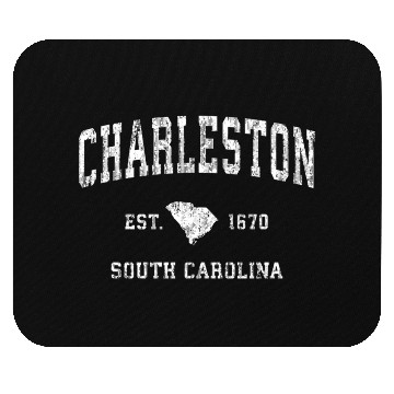 Discover Charleston South Carolina Sc Athletic Sports Mouse Pads