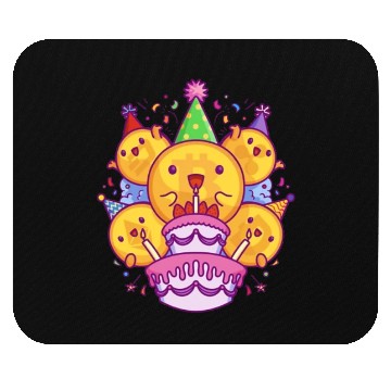 Discover HAPPY BIRTHDAY-Bitcoin Coin Mouse Pads