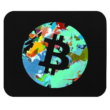 Discover Bitcoin Coin-Crypto Circle Mouse Pads