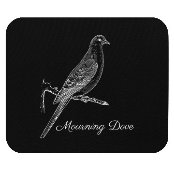Discover Mourning Dove Bird Ornithology Mouse Pads