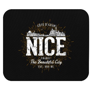 Discover Style Nice France Mouse Pads