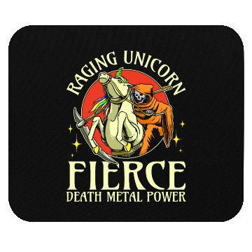 Discover Goth Rock Satan Unicorn Festivals Death Metal Mouse Pads