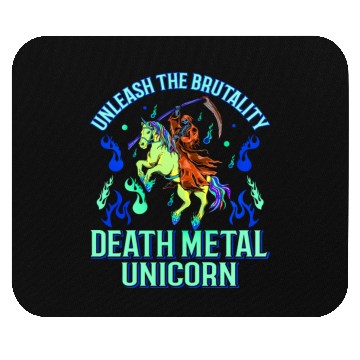 Discover Goth Rock Satan Unicorn Festivals Death Metal Mouse Pads