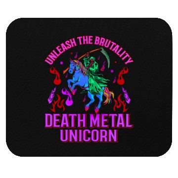 Discover Goth Rock Satan Unicorn Festivals Death Metal Mouse Pads