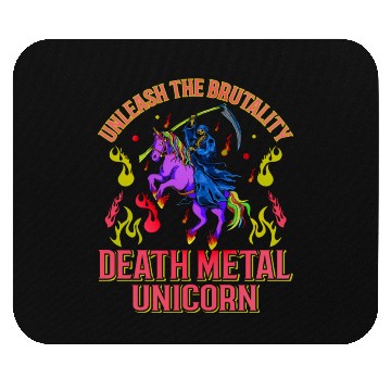 Discover Goth Rock Satan Unicorn Festivals Death Metal Mouse Pads