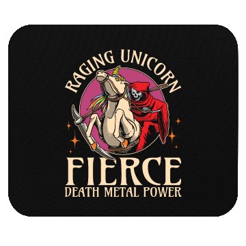 Discover Goth Rock Satan Unicorn Festivals Death Metal Mouse Pads