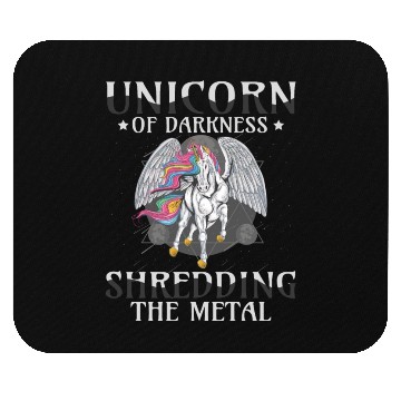 Discover Goth Rock Satan Unicorn Festivals Death Metal Mouse Pads