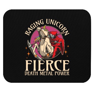 Discover Goth Rock Satan Unicorn Festivals Death Metal Mouse Pads