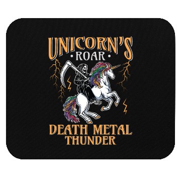 Discover Goth Rock Satan Unicorn Festivals Death Metal Mouse Pads
