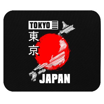 Discover Tokyo Culture Japanese Asian Mouse Pads