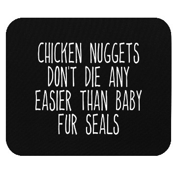 Discover Chicken Nuggets Dont Die Any Easier Than Ba Mouse Pads
