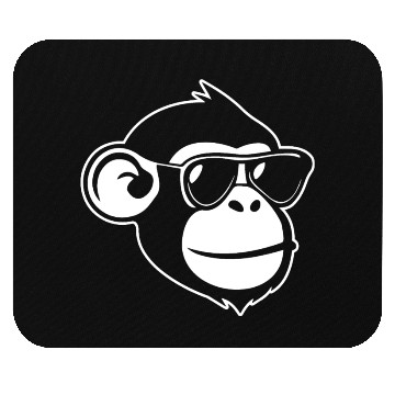 Discover Ape Face Apes Apelike Jungle Primate Mouse Pads