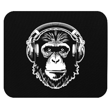 Discover Ape Face Apes Apelike Jungle Primate Mouse Pads