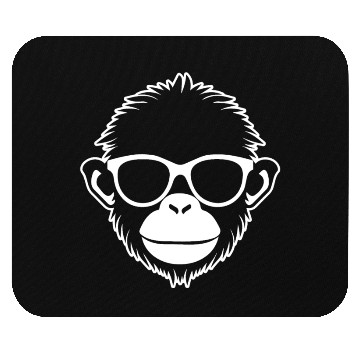 Discover Ape Face Apes Apelike Jungle Primate Mouse Pads