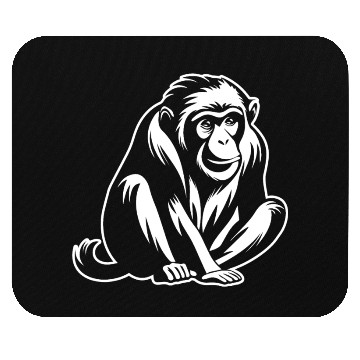 Discover Ape Face Apes Apelike Jungle Primate Mouse Pads