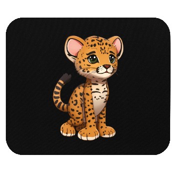 Discover Totally cute cheetah Mouse Pads