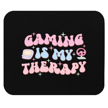 Discover Gaming Is My Therapy, Happy Game Day Mouse Pads