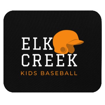 Discover elk creek design - baseball Mouse Pads