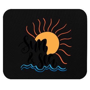 Discover Sun and Sea 2023 summer Mouse Pads