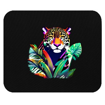Discover Jaguar in the Tropics Mouse Pads